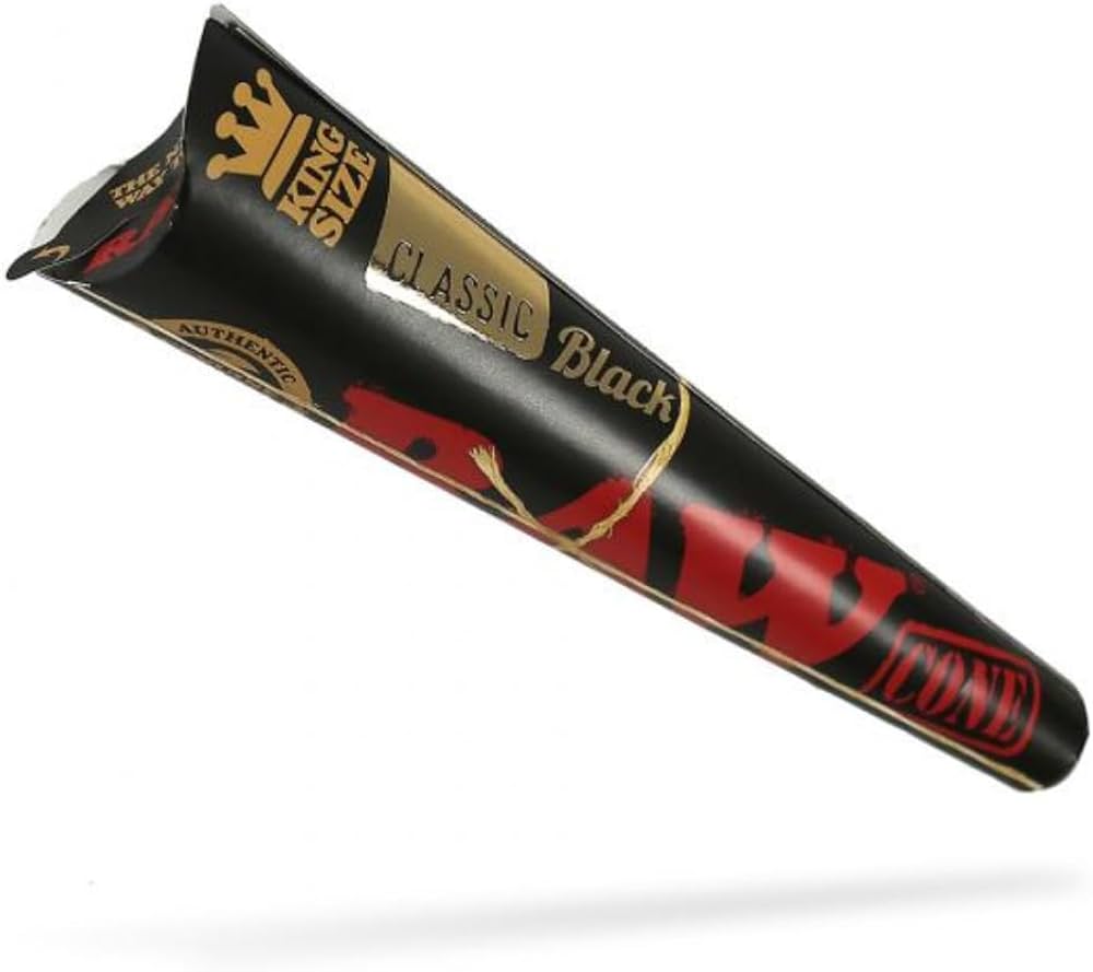 RAW BLACK CONES - 3 PACK