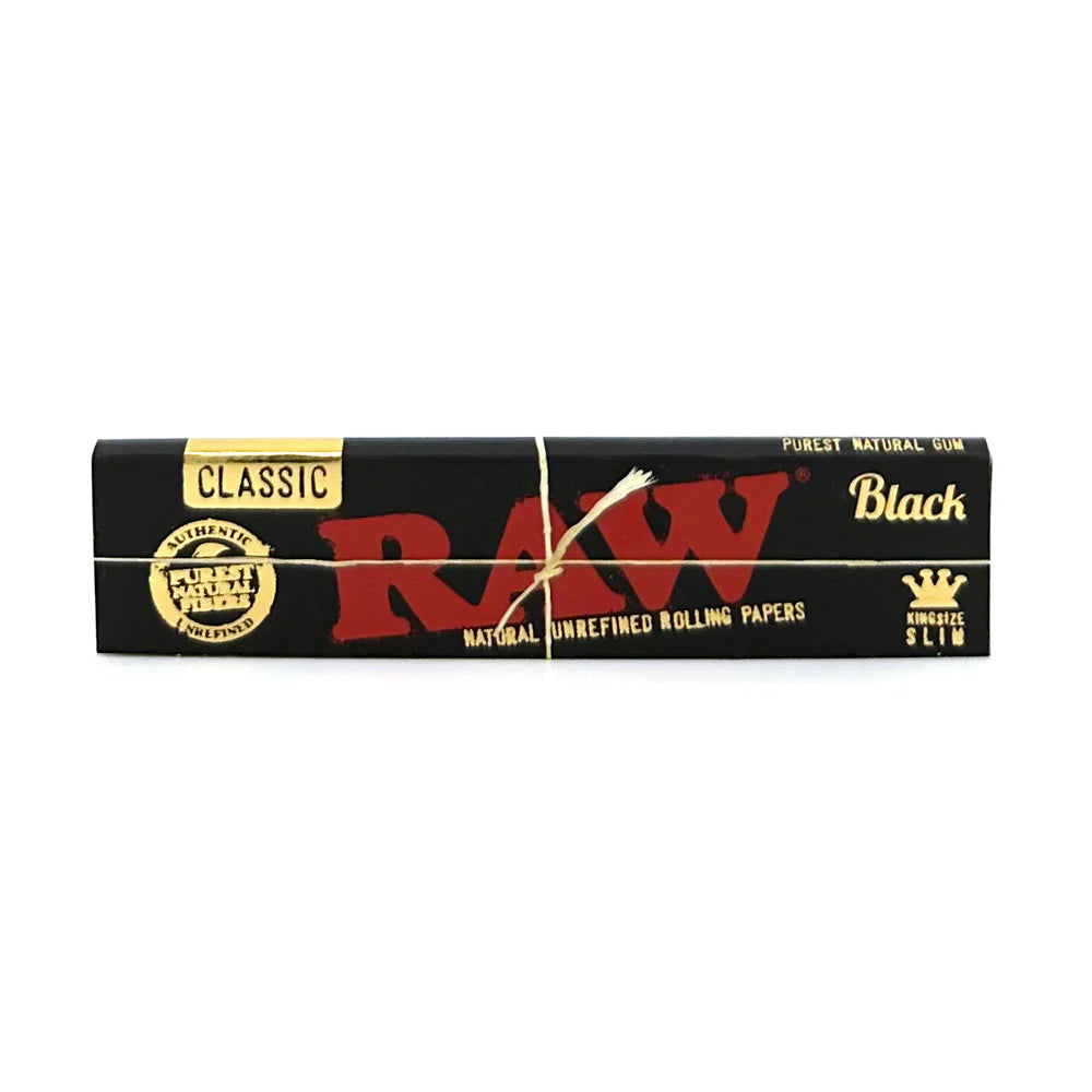 RAW BLACK ROLLING PAPER - KING SIZE