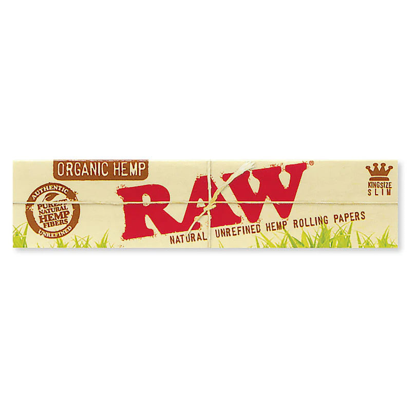 RAW ORGANIC ROLLING PAPER - KING SIZE