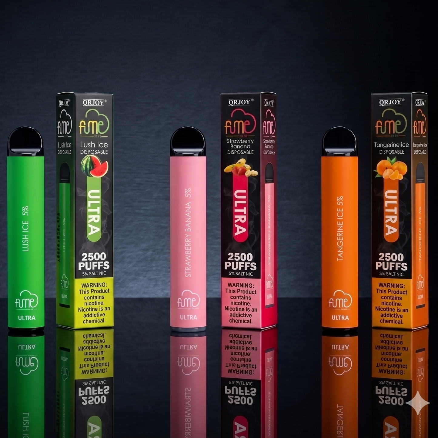 Fume Ultra 2500 Puff Disposable Vape 10 Pack available in all flavors at Deltamates Smoke Shop.