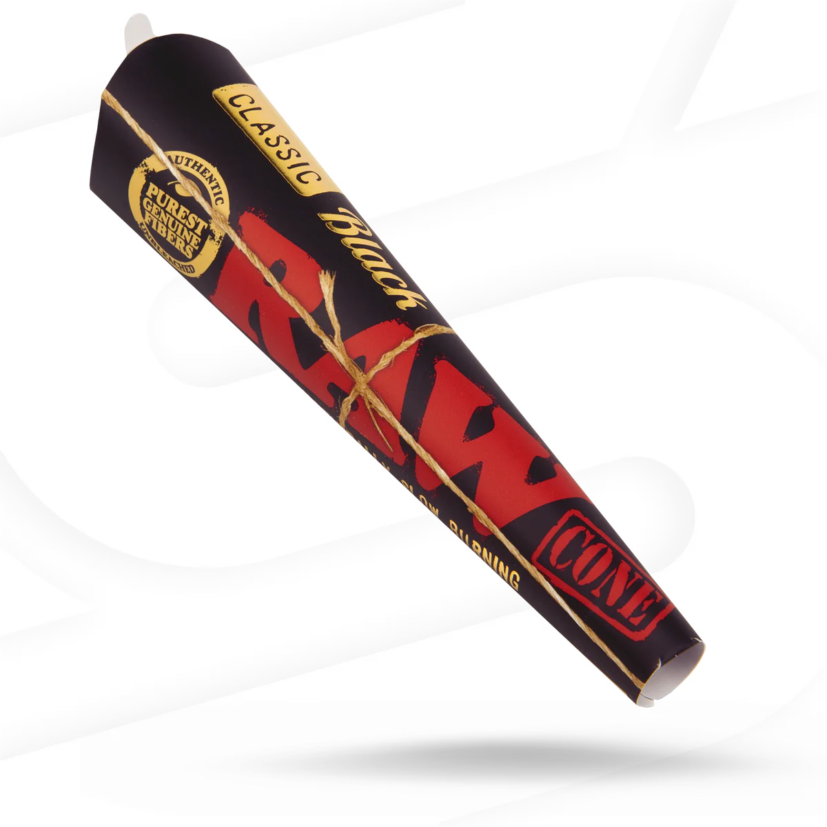 RAW BLACK CONES - 6 PACK